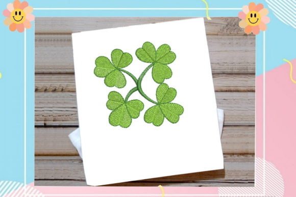 Clover Leaf: A Sweet Modern Embroidery Pick