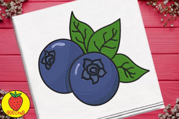 Cute Blueberry with Leaves: A Designer’s Review