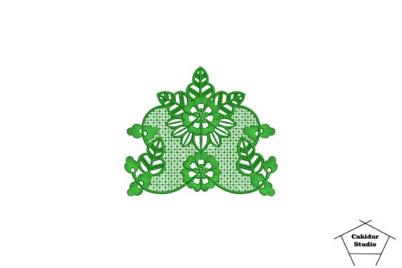 Green Floral Lace: A Designer’s Review for Craft Fairs