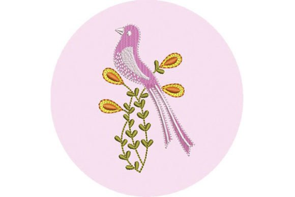Love Bird Embroidery Design Review for Small Shops