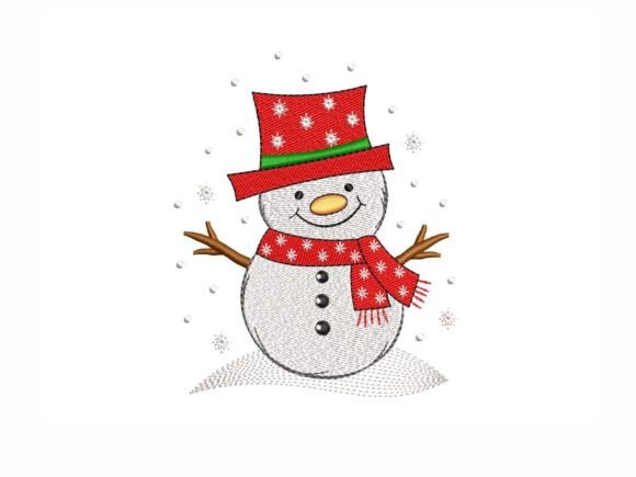 Review: Cute Little Snowman Embroidery Design