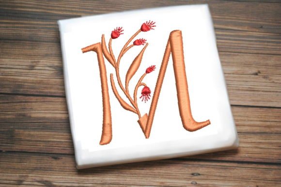 Review: Floral Monogram Letter M for Craft Fairs