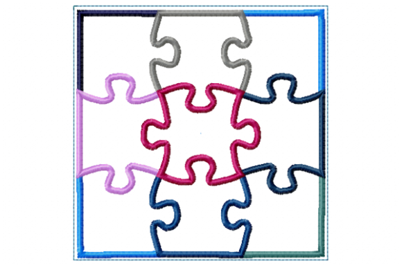 Review: Jigsaw Applique Quilt Block in the Hoop