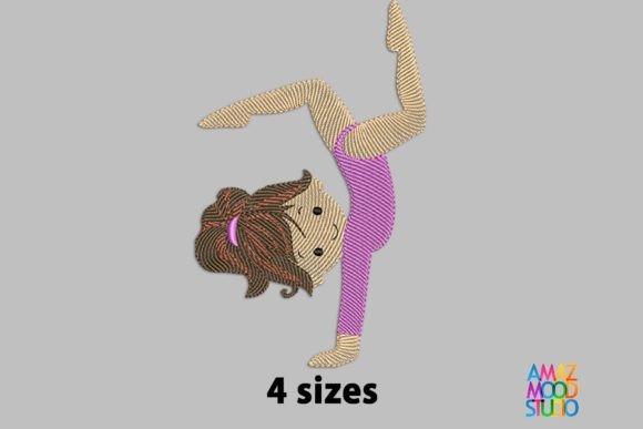 Review: Little Girl Acrobat Gymnast for Boutique Apparel