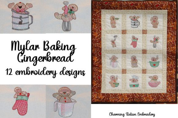 Review: Mylar Baking Gingerbread for Holiday Projects