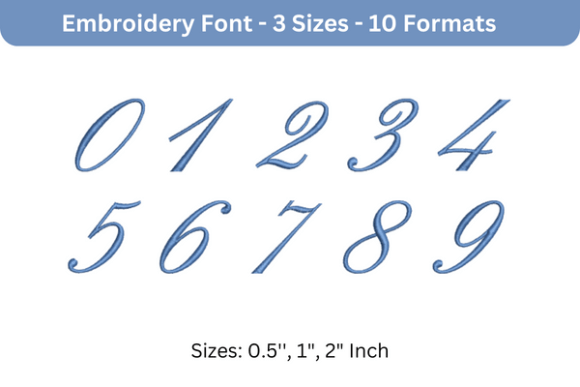 Reviewing English Font 0 to 9 for Custom Gifts