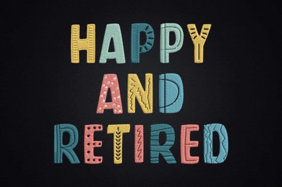 Reviewing Happy and Retired Funny Retirement Design