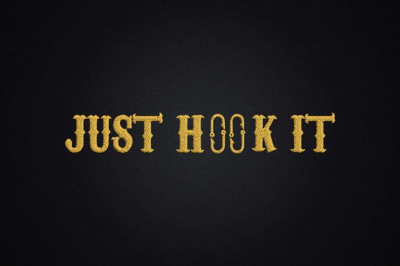 Reviewing Just Hook It Funny Fisherman Embroidery