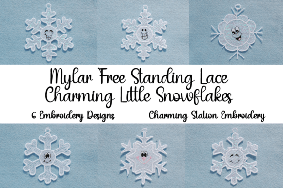 Reviewing Mylar FSL Charming Little Snowflakes for Boutique Sweatshirts
