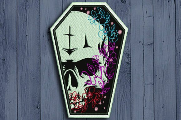 Reviewing Skull in a Coffin for Etsy Shops