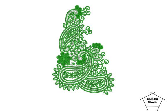 Trio Paisley Embroidery Review for Apparel
